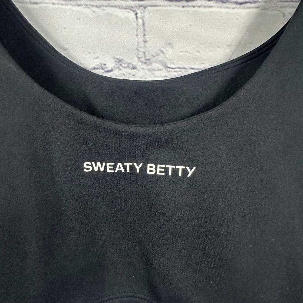 Sweaty Betty Stamina Seamless Sports Bra - Black - Picture 4 of 6